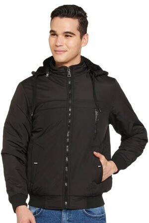 Mens Polyester Standard Length Jacket