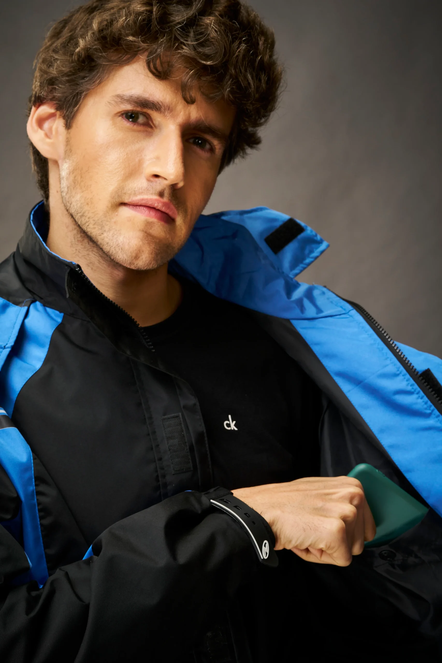 Go Hike Black & Blue Rainsuit - Image 6