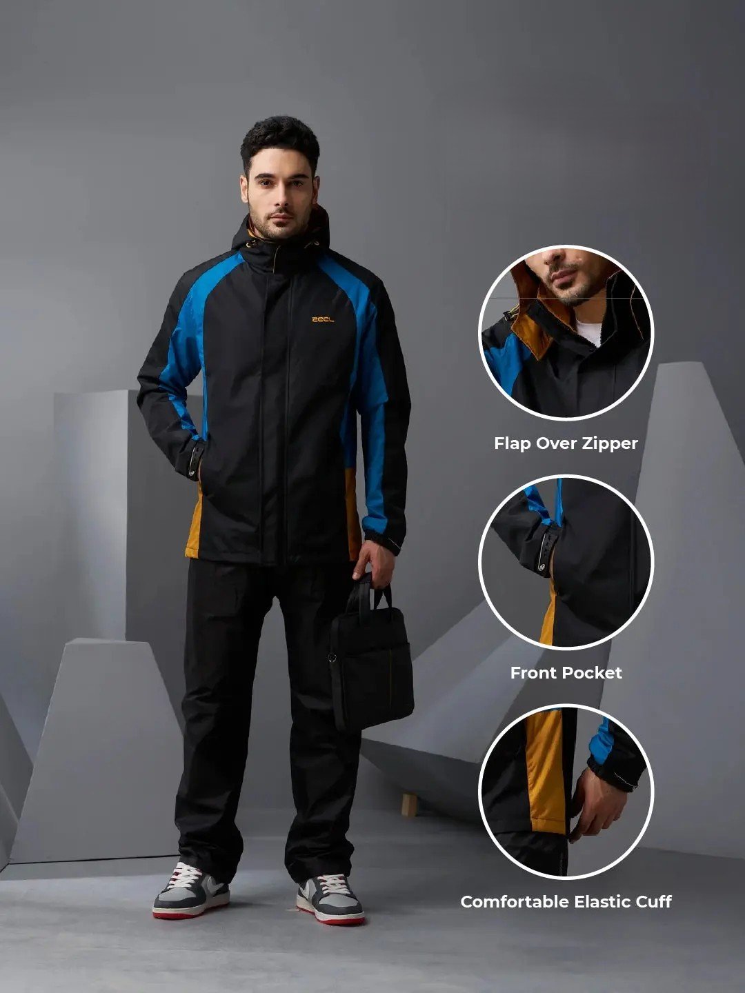 Black Premium Rainsuit