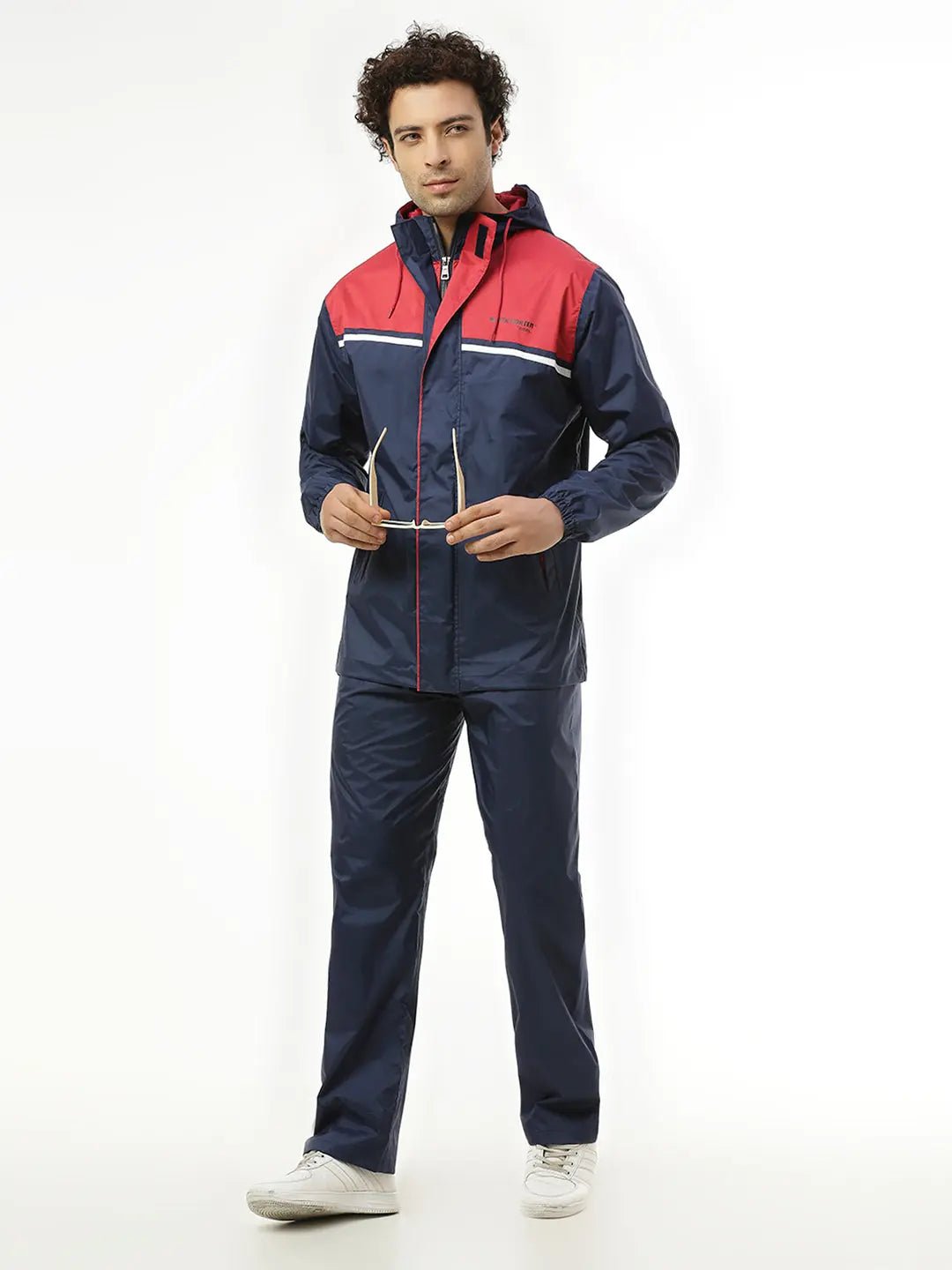 Active Sport Blue & Red Rainwear - Image 2
