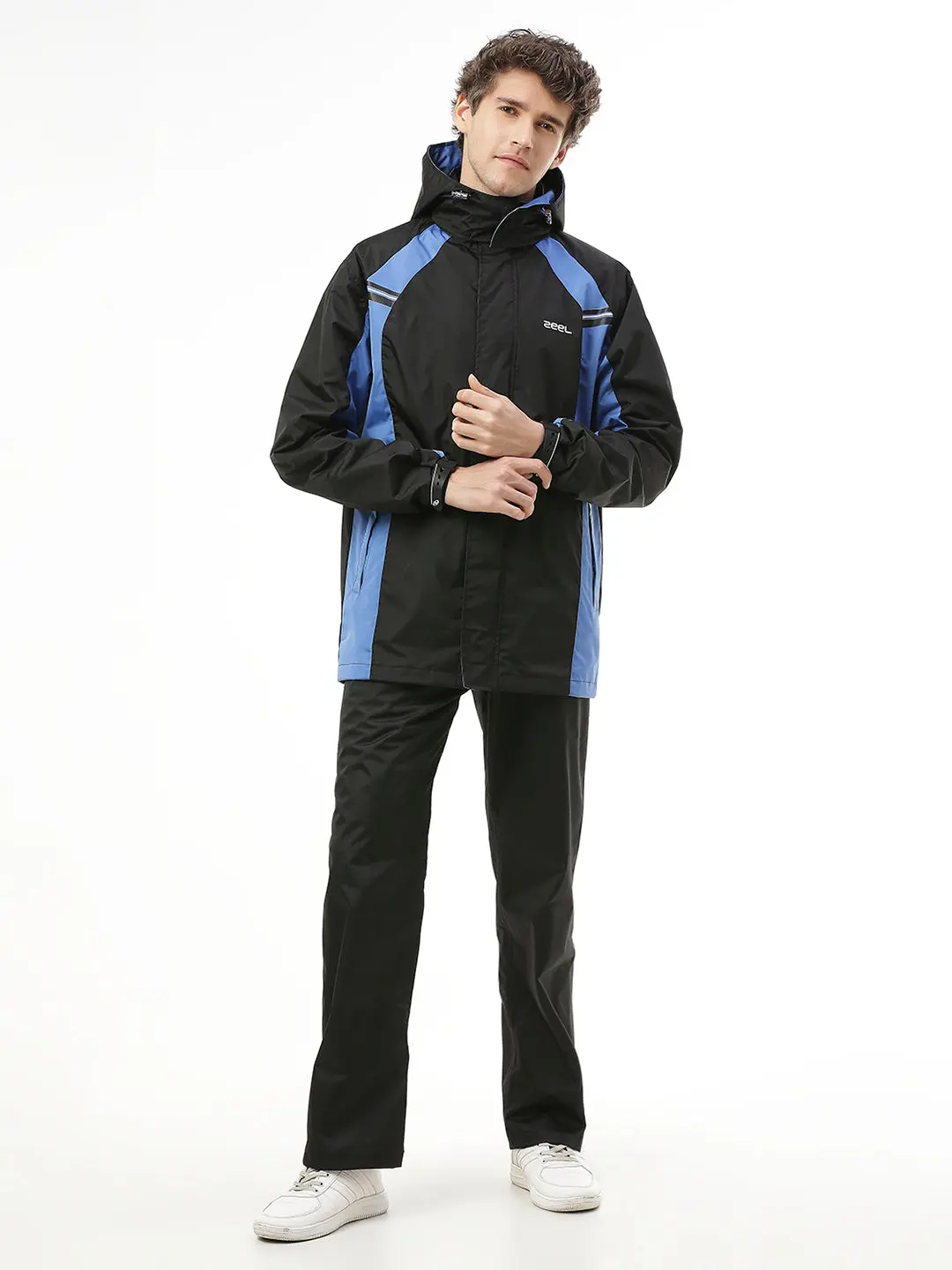 Go Hike Black & Blue Rainsuit - Image 4
